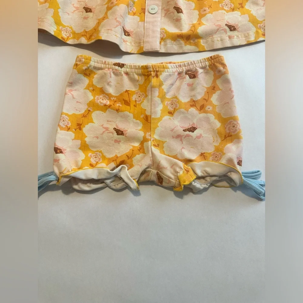 PLAY CONDITION 4T Sweethoney Yellow Floral Matching Set